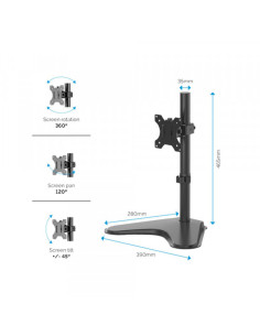 Nosač monitora Fellowes Professional Freestanding Series Single 80... 2
