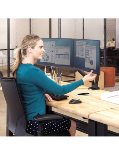 Nosač monitora Fellowes Platinum series dual Monitor 8056301 beli