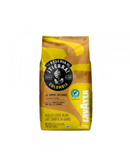 Kafa u zrnu Lavazza Tierra Colombia 100- Arabica 1kg