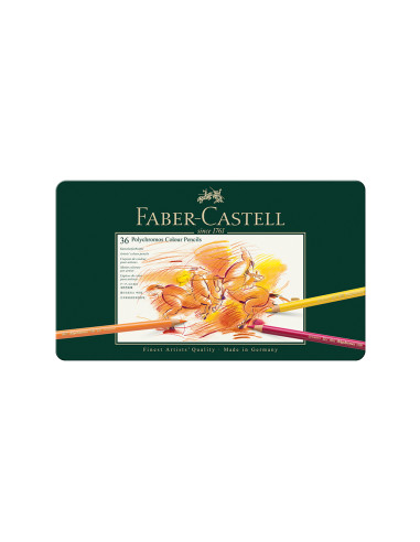 Drvene bojice Faber Castell Polychromos 1/36 110036 metalna kutija
