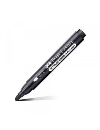 Permanent Marker Faber Castell Winner crni obli 453397