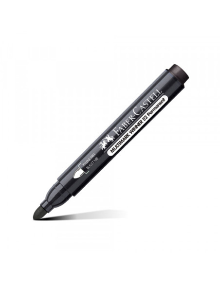 Permanent Marker Faber Castell Winner crni obli 453397 Permanent Marker Faber Castell Winner crni obli 453397