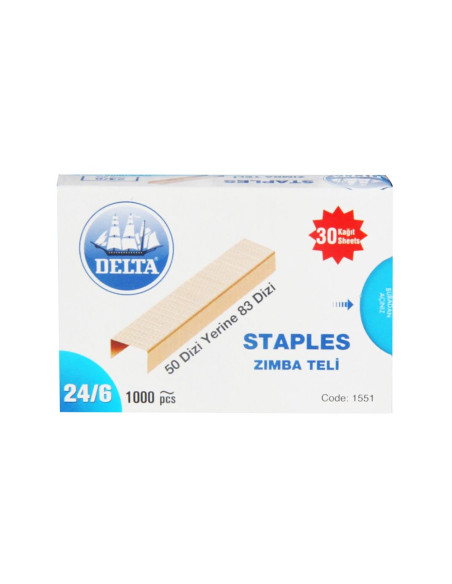 Klamerice 24/6 Delta