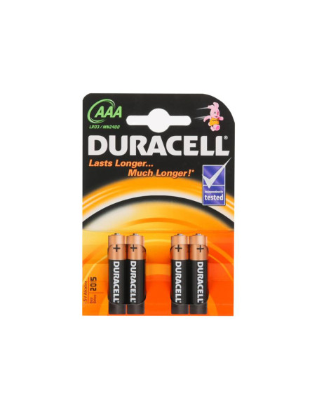 Baterija LR 3 alkalna Duracell AAA 1/4 blister Baterija LR 3 alkalna Duracell AAA 1/4 blister