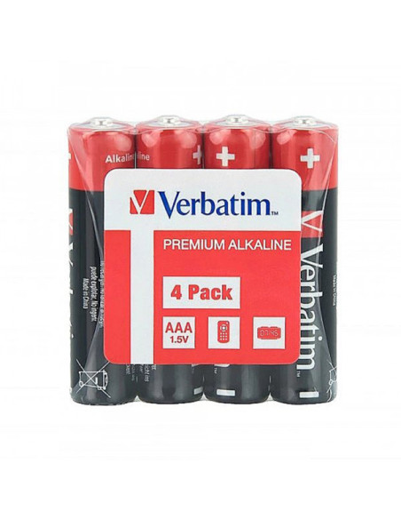 Baterija LR 3 alkalna Verbatim AAA 1/4 u celofanu Baterija LR 3 alkalna Verbatim AAA 1/4 u celofanu