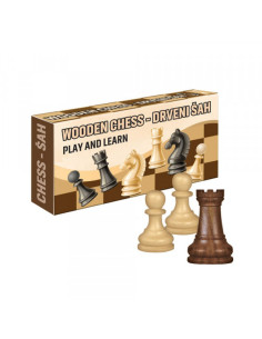 Šah drveni srednjii 34x17x5cm SC2104