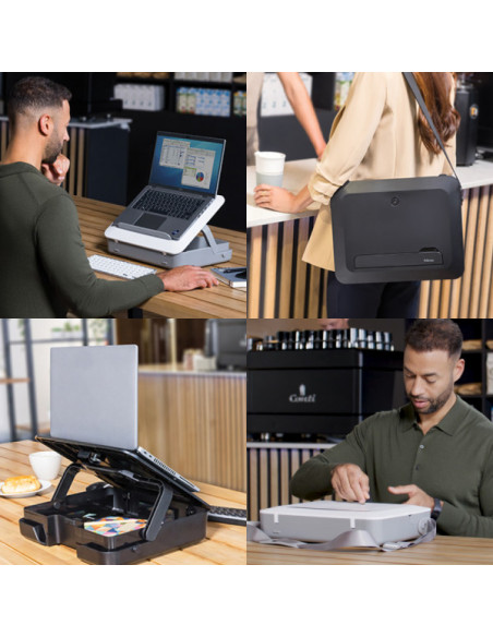 Carry case sa postoljem za laptop Fellowes Breyta bela 100016565 Carry case sa postoljem za laptop Fellowes Breyta bela 100016565