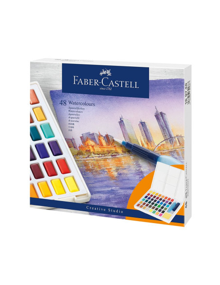 Vodene boje Faber Castell slikarske 1/48 169748 Vodene boje Faber Castell slikarske 1/48 169748