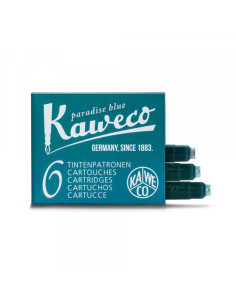 Patrone za naliv pero Kaweco 1/6 Paradise blue