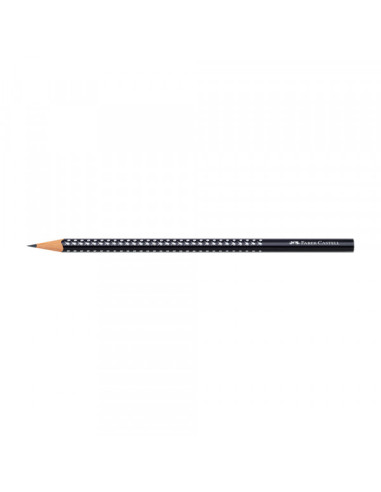 Grafitna olovka Faber Castel GRIP HB Sparkle 118299 crna