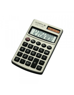 Kalkulator Olympia LCD 1110E Euro, silver