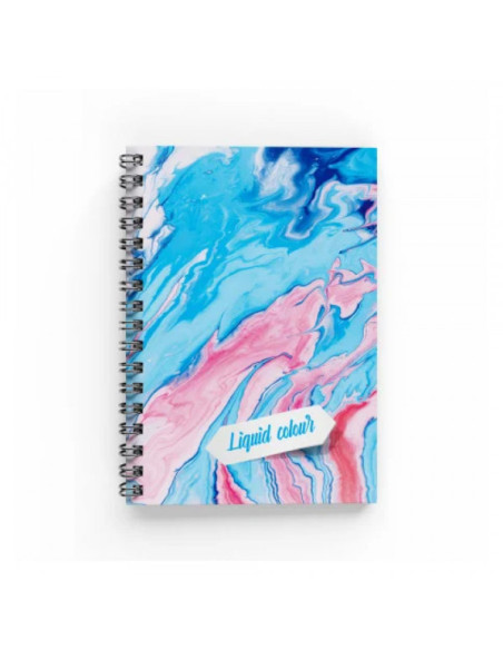 Sveska A4 Liquid color spirala sk 100l (HL)