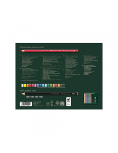 Drvene Bojice Faber Castell Polychromos 1/23 + pitt graph mat 210052 2