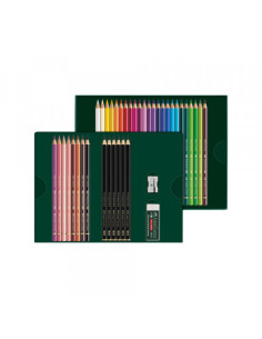 Drvene Bojice Faber Castell Polychromos 1/40 + pitt graph mat 210053 2