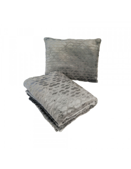 Putno ćebe Memoform Relax 2u1 sivo Putno ćebe Memoform Relax 2u1 sivo