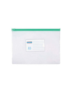 Fascikla zip Donau PVC providna A5