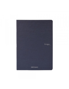 Sveska meki povez EcoQua Fabriano A4 DK 40L 90g tamno plava 1/5