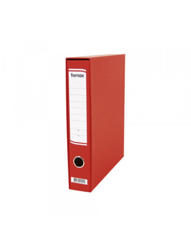 Registrator FORNAX A4 sa kutijom crveni uski