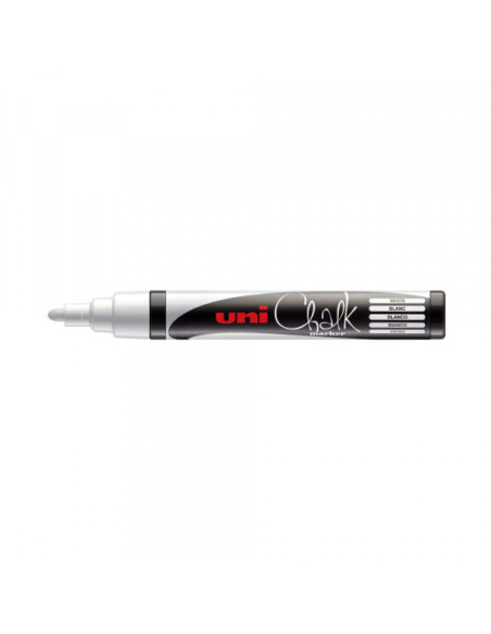 Marker Chalk tečna kreda UNI PWE-5M Bela Marker Chalk tečna kreda UNI PWE-5M Bela