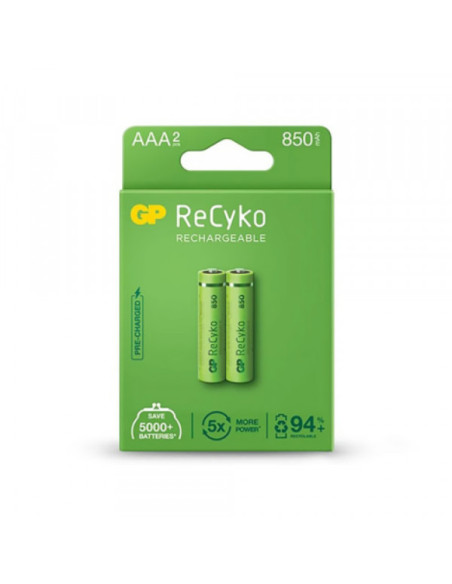 Baterija GP ReCyko punjiva LR3 85AAAHCE 1.2V 850mAh - 2 kom