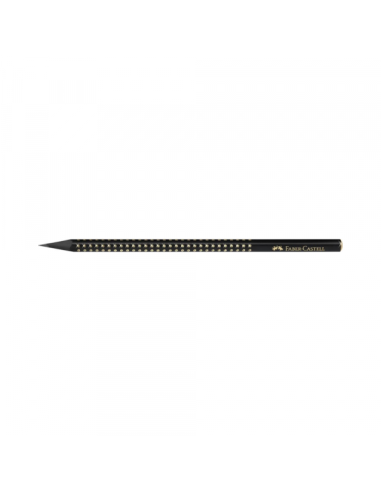 Grafitna olovka Faber Castel GRIP HB Sparkle 118278 Midnight gold