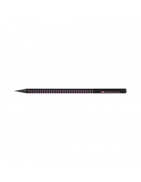 Grafitna olovka Faber Castel GRIP HB Sparkle 118258 Midnight rose