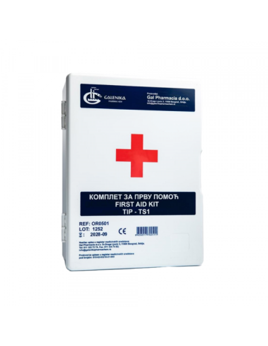 Ormarić prva pomoć komplet TS1