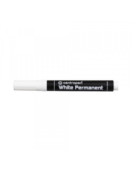 Permanent Marker CENTROPEN 8586 2.5mm beli