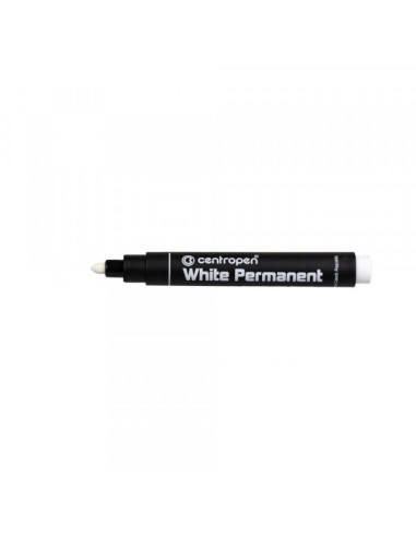 Permanent Marker CENTROPEN 8586 2.5mm beli