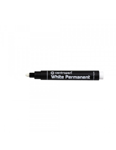 Permanent Marker CENTROPEN 8586 2.5mm beli
