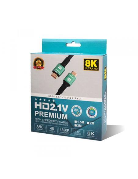 Kabl HDMI 2.1v 8K 3.0m Kabl HDMI 2.1v 8K 3.0m