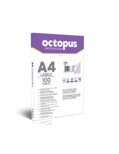Nalepnice Octopus A4/65 38,1x21,2 1/500 UNL-2512