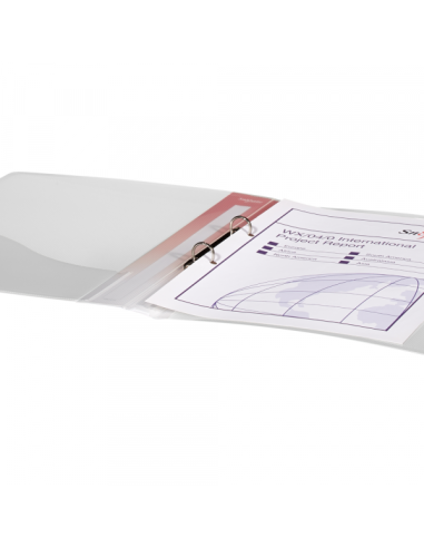 Klaser PVC Snopake A4 2 prstena 15mm, Superline Clear