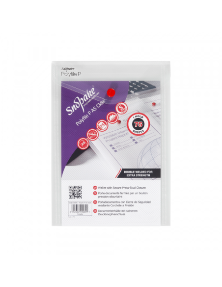 Fascikla pismo (uspravna) A5 Snopake Superline Clear Fascikla pismo (uspravna) A5 Snopake Superline Clear