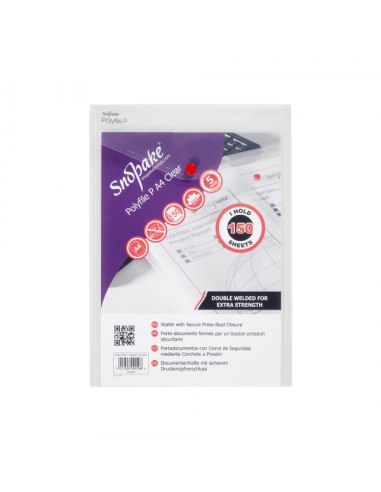 Fascikla pismo (uspravna) A4 Snopake Superline Clear