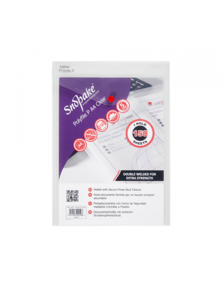 Fascikla pismo (uspravna) A4 Snopake Superline Clear Fascikla pismo (uspravna) A4 Snopake Superline Clear