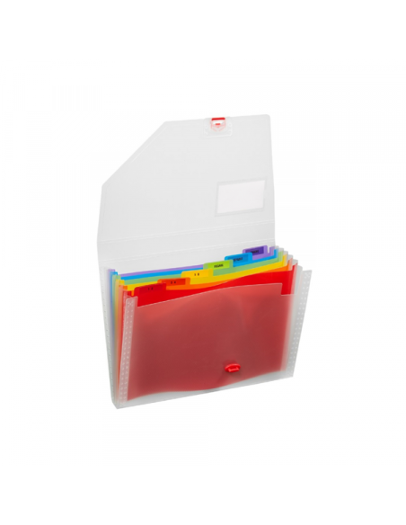 Fascikla A4 sa 6 pregrada Snopake Rainbow Fascikla A4 sa 6 pregrada Snopake Rainbow