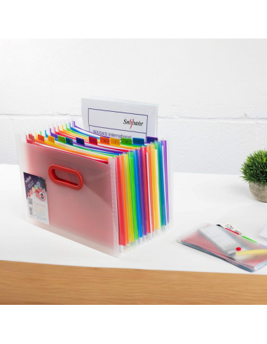 Stoni organajzer 13 pregrada Snopake Rainbow