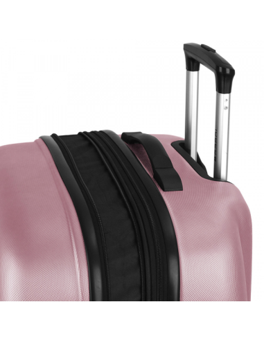 Kofer srednji Gabol 48x67x27 cm ABS 70l-3,7 kg Paradisl pastelno rozi