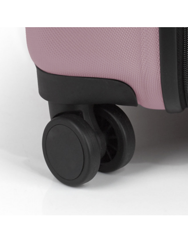 Kofer srednji Gabol 48x67x27 cm ABS 70l-3,7 kg Paradisl pastelno rozi