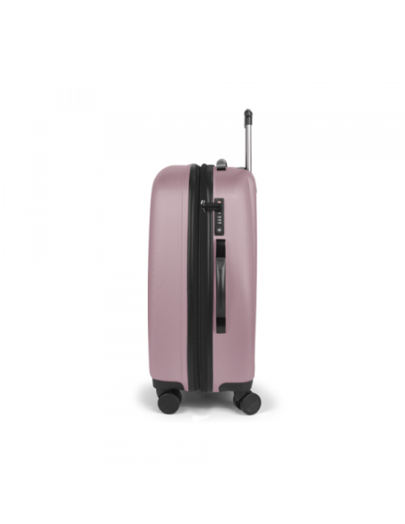 Kofer srednji Gabol 48x67x27 cm ABS 70l-3,7 kg Paradisl pastelno rozi