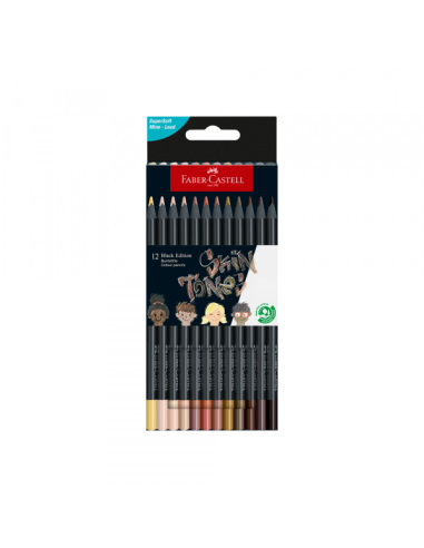 Drvene bojice Faber Castell Black Edition 1/12 116414 SKIN TONE