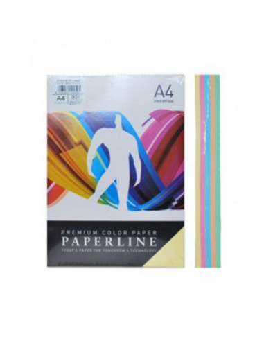 Fotokopir papir A4/80g mix pastel 1/100