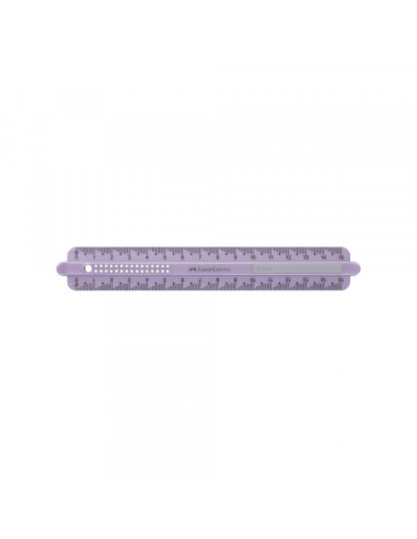 Lenjir Faber Castell Sparkle fleksibilan 15cm pastel 172015