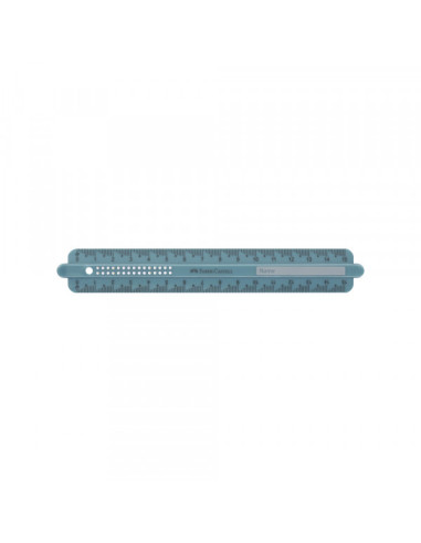 Lenjir Faber Castell Sparkle fleksibilan 15cm pastel 172015