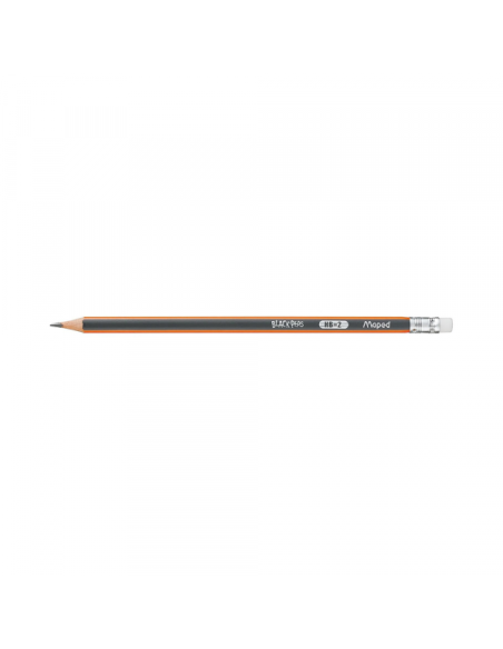 Grafitna olovka Maped hb sa gumicom 1/12