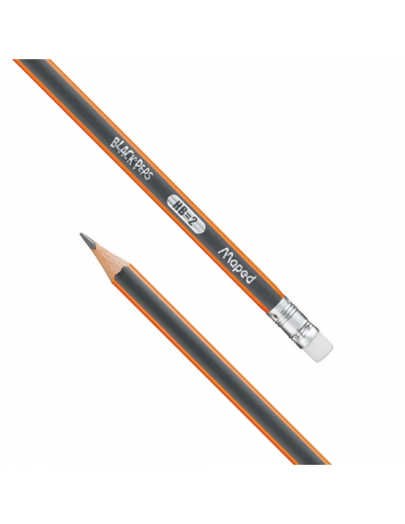 Grafitna olovka Maped hb sa gumicom 1/12