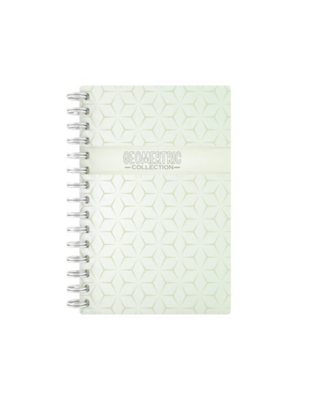 Sveska A5 Geometric notebook spirala dikto 100l (HL) Sveska A5 Geometric notebook spirala dikto 100l (HL)