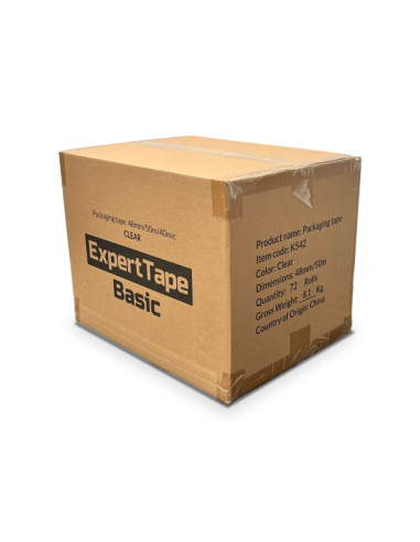Samolepljiva traka ExpertTape Basic 48x50 /40 mikrona/ providna