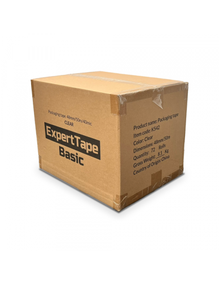 Samolepljiva traka ExpertTape Basic 48x50 /40 mikrona/ providna